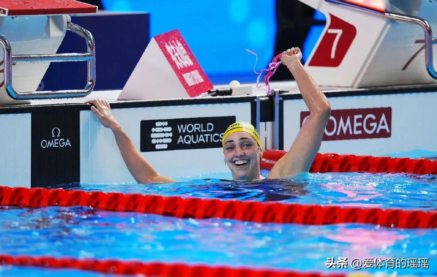澳大利亚运动员在游泳项目中夺得双金